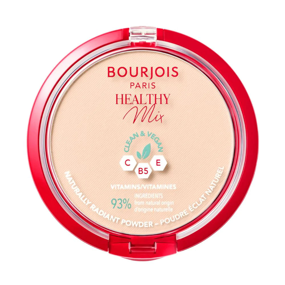 Bourjois powder healthy mix compact powder - بودرة مضغوطه هيلثي ميكس