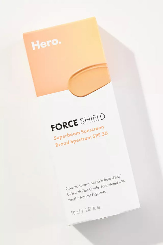 Hero. Force shield superbeam sunscreen spf 30-كريم واقي الشمس معدني
