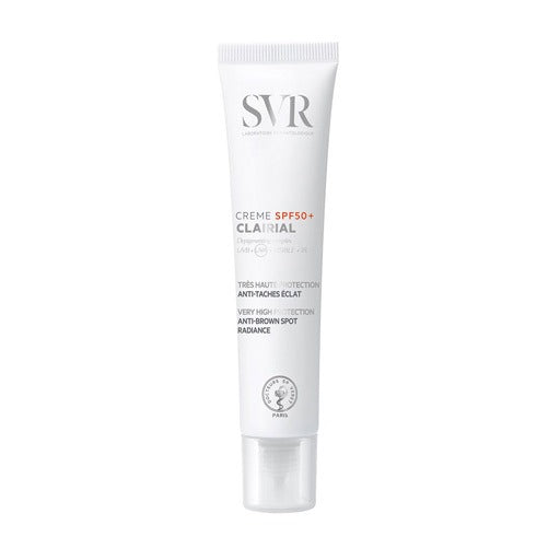 SVR creme spf50+clairial- واقي شمس مع مركب مزيل للتصبغات