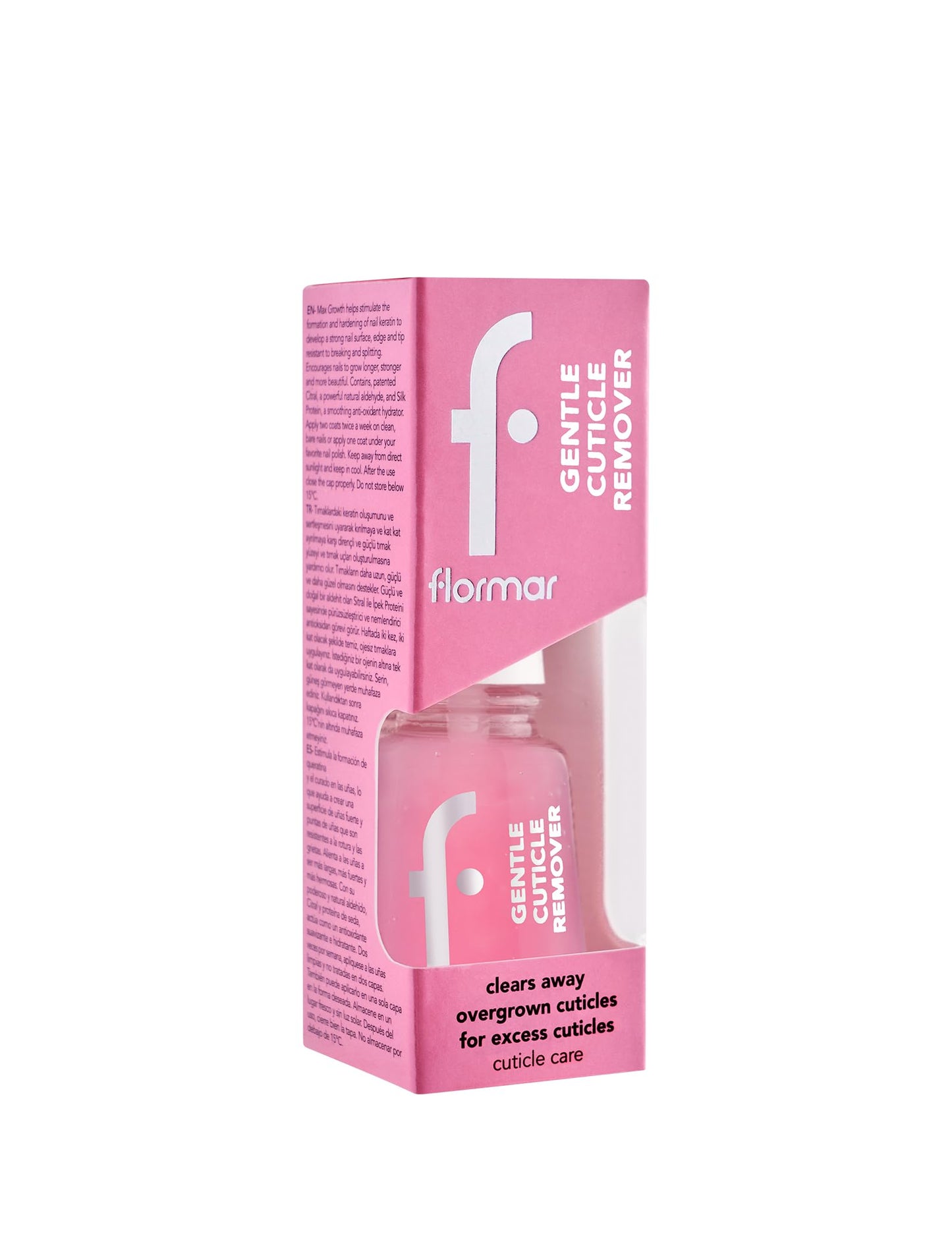 Flormar gentle cuticle remover cuticle care clears away - مزيل اللحمية الميته الملطف للعناية بالأظافر