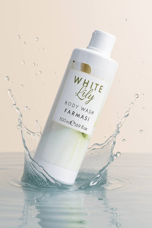 Farmasi body wash white lily - غسول الجسم فارمسي
