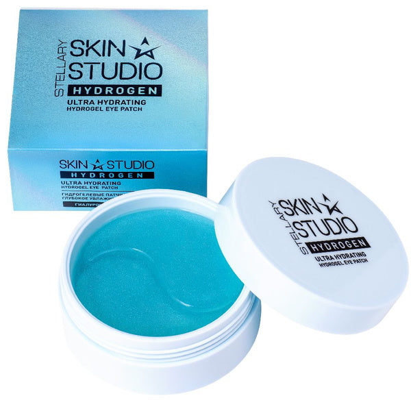 STELLARY Skin studio Hydrogen Ultra Hydrating Eye Patches / Essence - لصقات / إيسنس الهيدروجين الفائق الترطيب لمحيط العين.