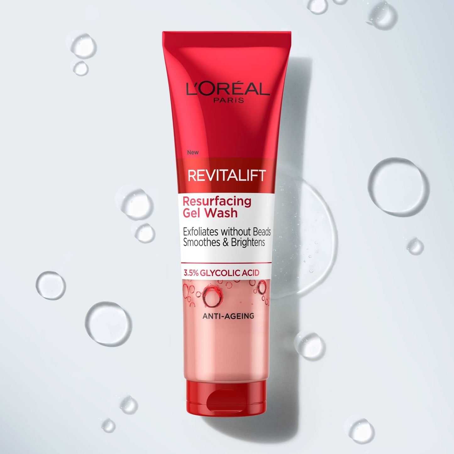 L’oreal paris reveitalift resurfacing gel wash - غسول جل ريفيتا ليفت لإعادة تجديد البشرة من لوريال باريس