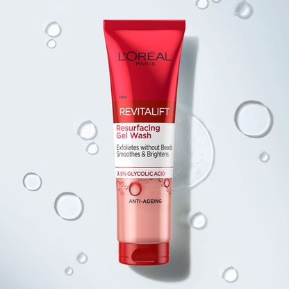 L’oreal paris reveitalift resurfacing gel wash - غسول جل ريفيتا ليفت لإعادة تجديد البشرة من لوريال باريس
