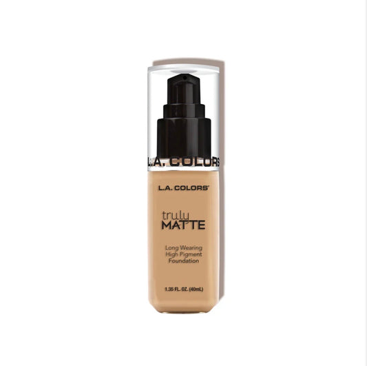 L.A.Colors Truly Matte Foundation -كريم أساس سائل غير لامع