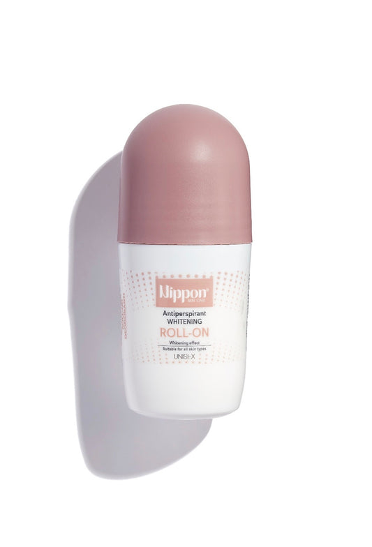 Nippon Antiperspirant Whitening Roll-On -مزيل العرق رول أون ومفتح للبشرة