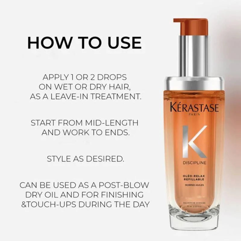 Kérastase Discipline Oléo-Relax Advanced Oil - زيت للشعر المجعد