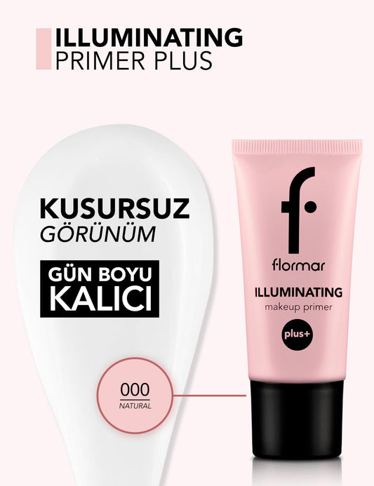 Flormar illiminating makeup primer plus+ - برايمر اضاءة بلس من فلورمار