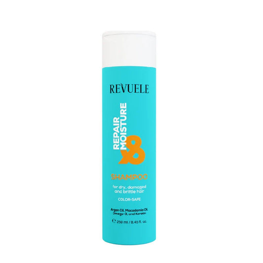 Revuele shampoo repair & moisture 250ml -شامبو ريفيولي لأصلاح وترطيب الشعر
