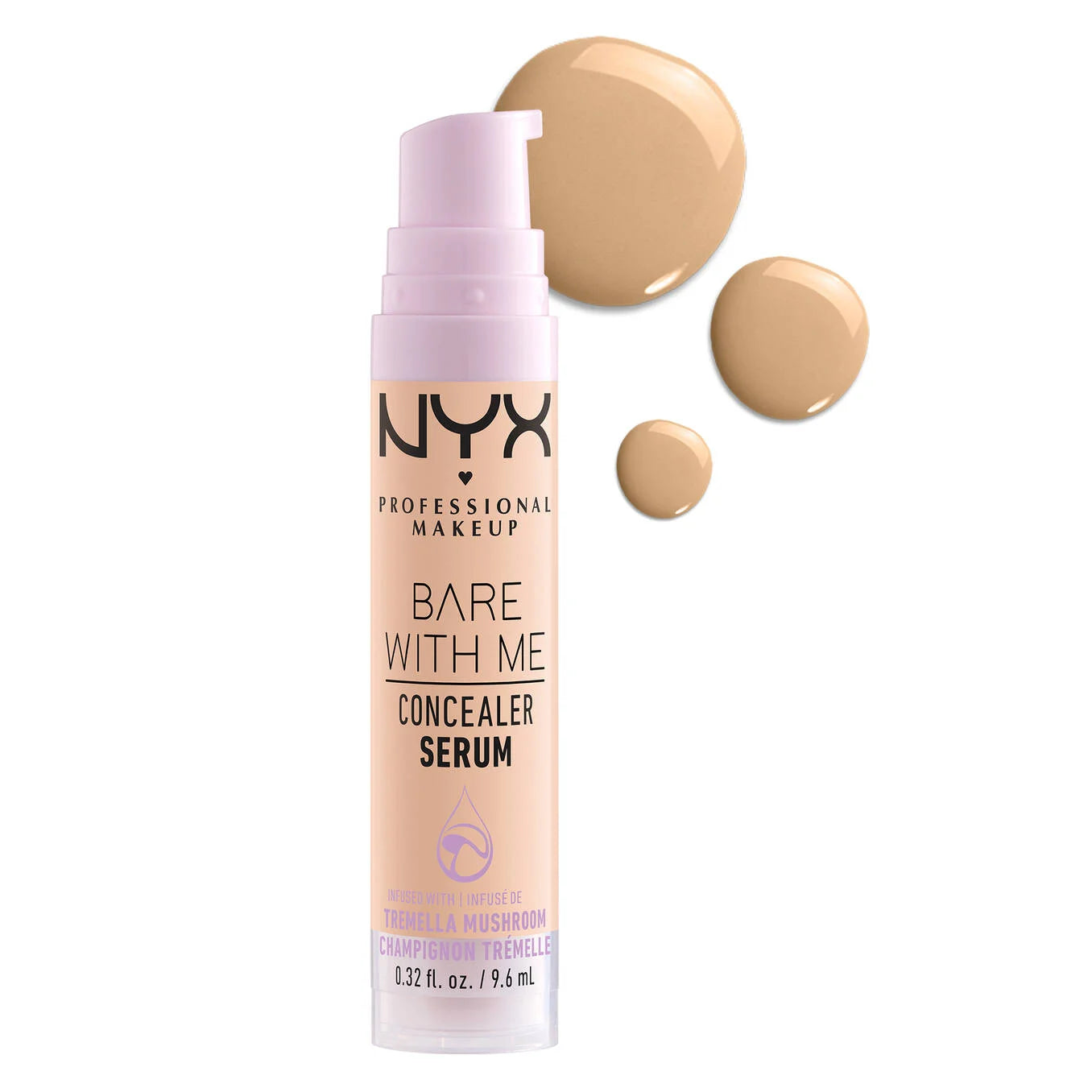 Nyx bare with me concealer serum - كونسيلر وسيروم خافي عيوب سائل من نيكس
