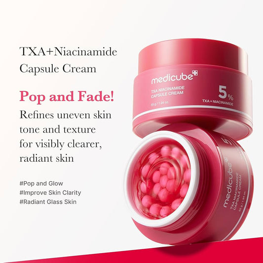 Medicube TXA niacinamide capsule cream- كريم من مدكيوب بالنياسنمايد