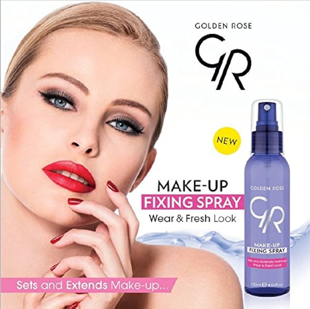 Golden rose makeup fixing spray - بخاخ مثبت المكياج من جولدن روز