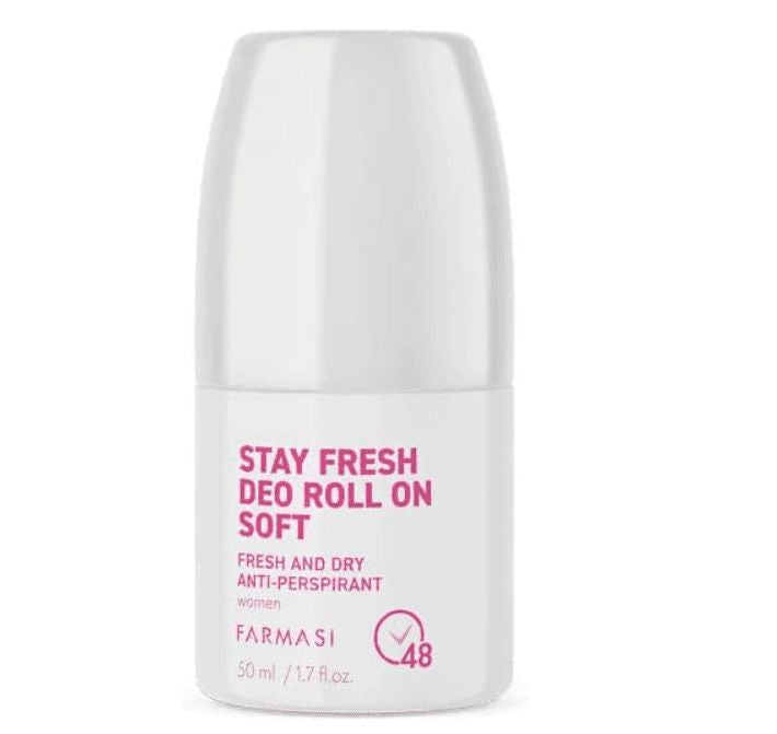 Farmasi Stay Fresh Deo Roll On Soft -مزيل عرق ومضاد للتعرق للنساء
