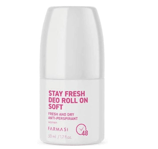 Farmasi Stay Fresh Deo Roll On Soft -مزيل عرق ومضاد للتعرق للنساء