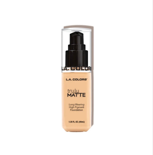 L.A.Colors Truly Matte Foundation -كريم أساس سائل غير لامع