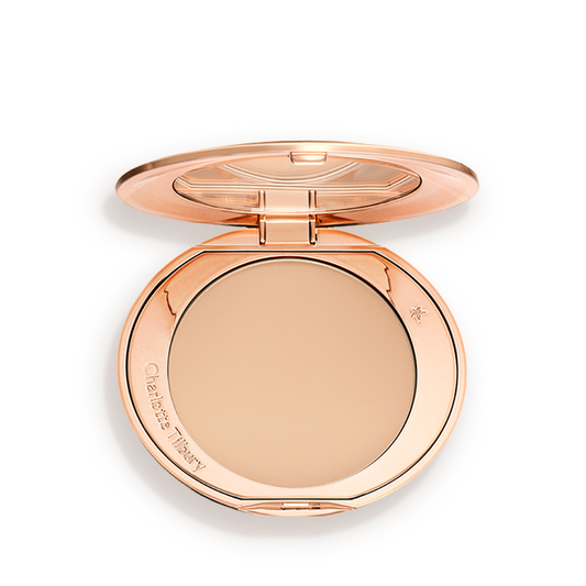 Charlotte tilbury complexion perfecting micro powder -باودر البشرة المضغوط  عالي تغطية