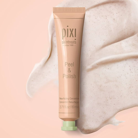 Pixi Skintreats Peel & Polish - تقشير مزدوج المفعول يجمع بين التقشير الكيميائي والتقشير الفيزيائي