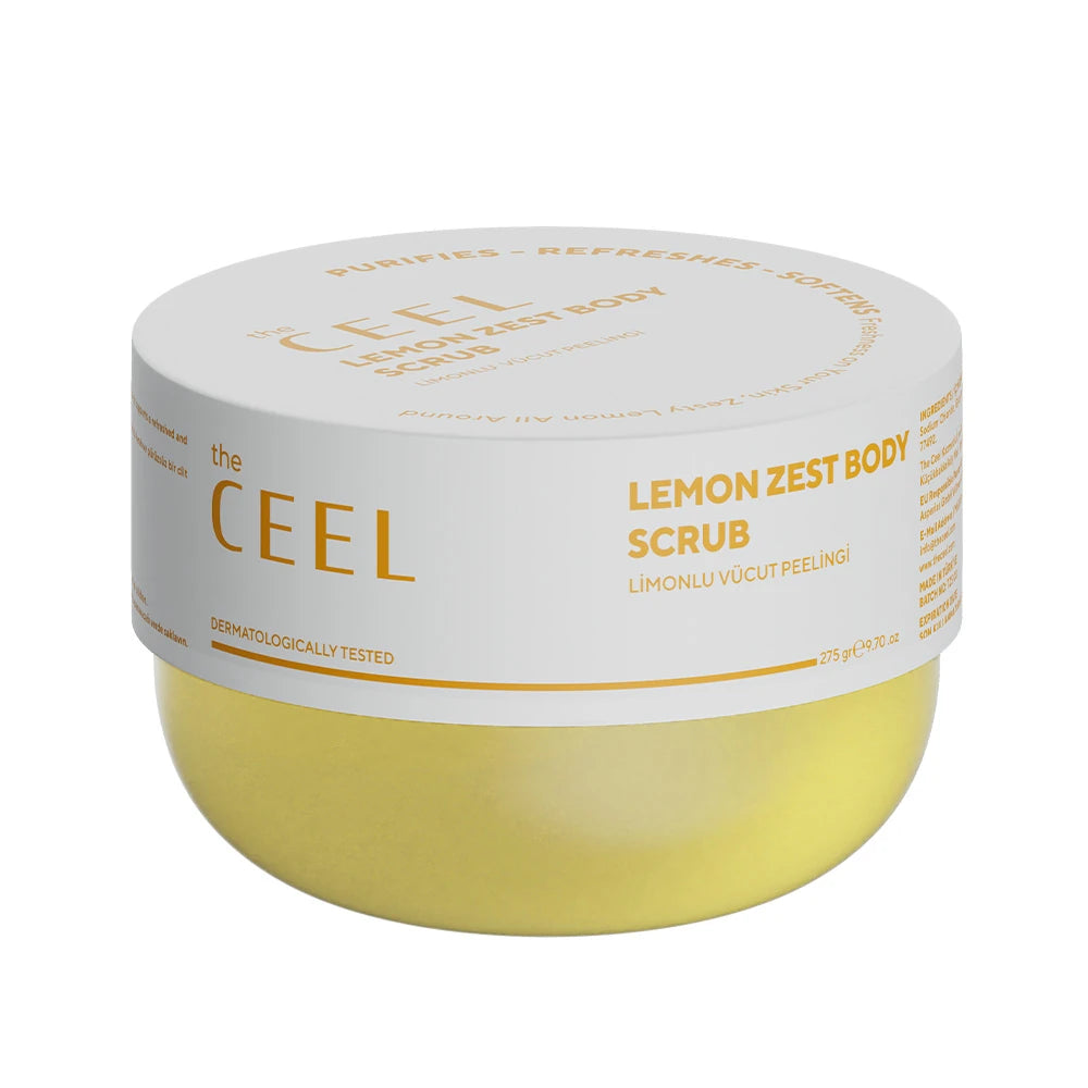The ceel lemon zest body scrub - سكراب مقشر الجسم بالليمون