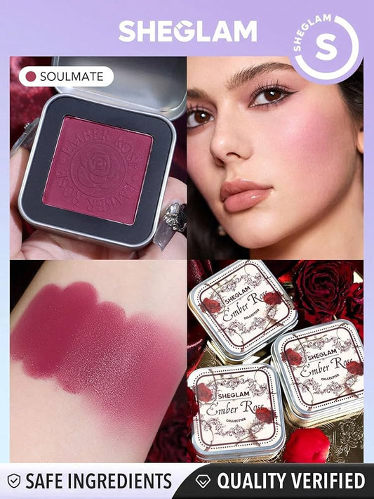 SHEGLAM Ember Rose Eternal Flower Blush -أحمر خدود من شي گلام