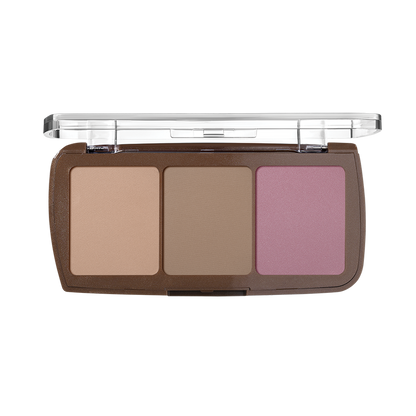 DEBORAH MILANO CONTOUR & SCULPT FACE TRIO PALETTE 10g - باليت كونتور ونحت الوجه الثلاثي من ديبورا