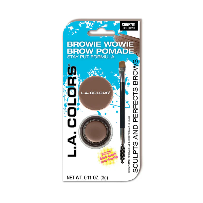L.A.color Brow Pomade soft brown  -جل حاجب جوزي فاتح