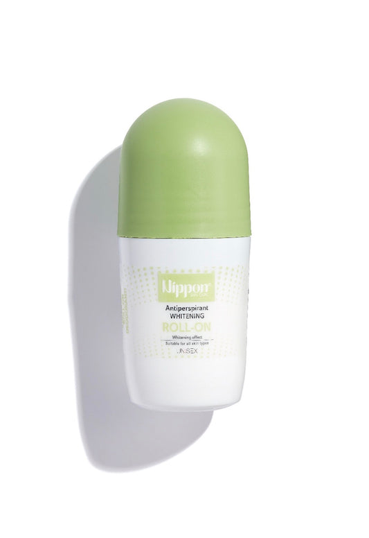 Nippon Antiperspirant Whitening Roll-On - مزيل عرق مبيض أخضر اللون من نيبون