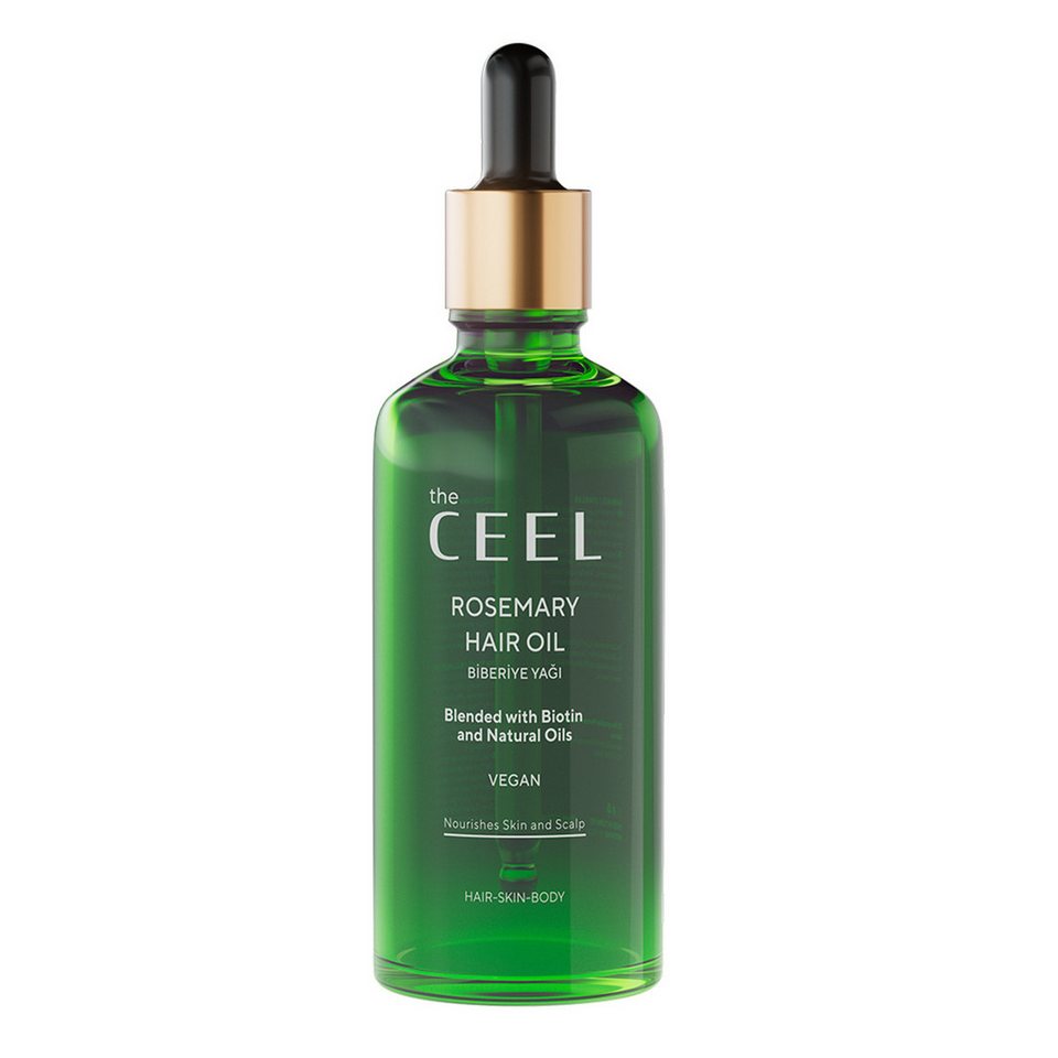 The ceel  rosemary hair oil - زيت الشعر بأكليل الجبل للتساقط