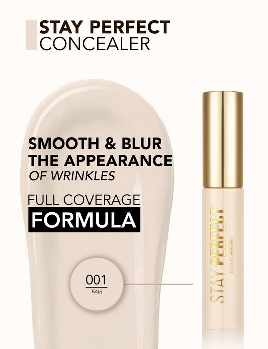 Flormar full coverage concealer stay perferct - كونسيلر خافي عيوب فول كفر من فلورمار