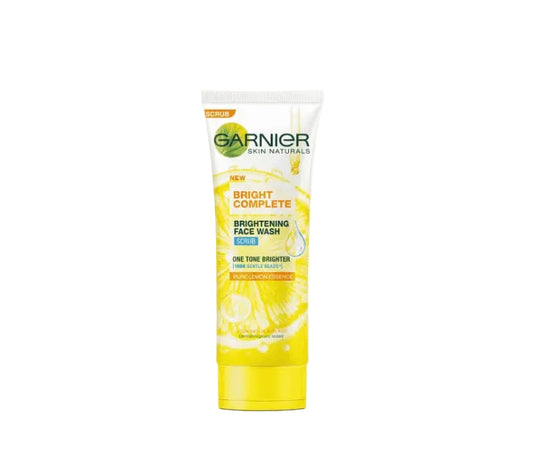 Garnier Bright Complete Vitamin C Face Scrub - مقشر بالفيتامين سي لتفتيح البشرة وتنظيفها