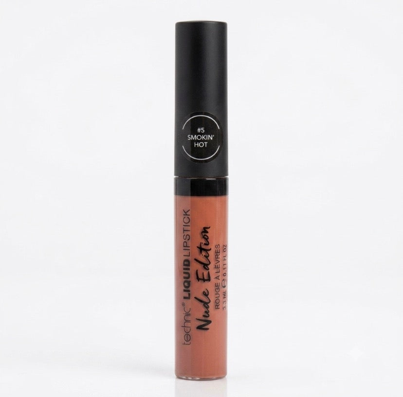 Technic liquid lipstick nude edition - أحمر شفاه سائل مطفي من تكنيك