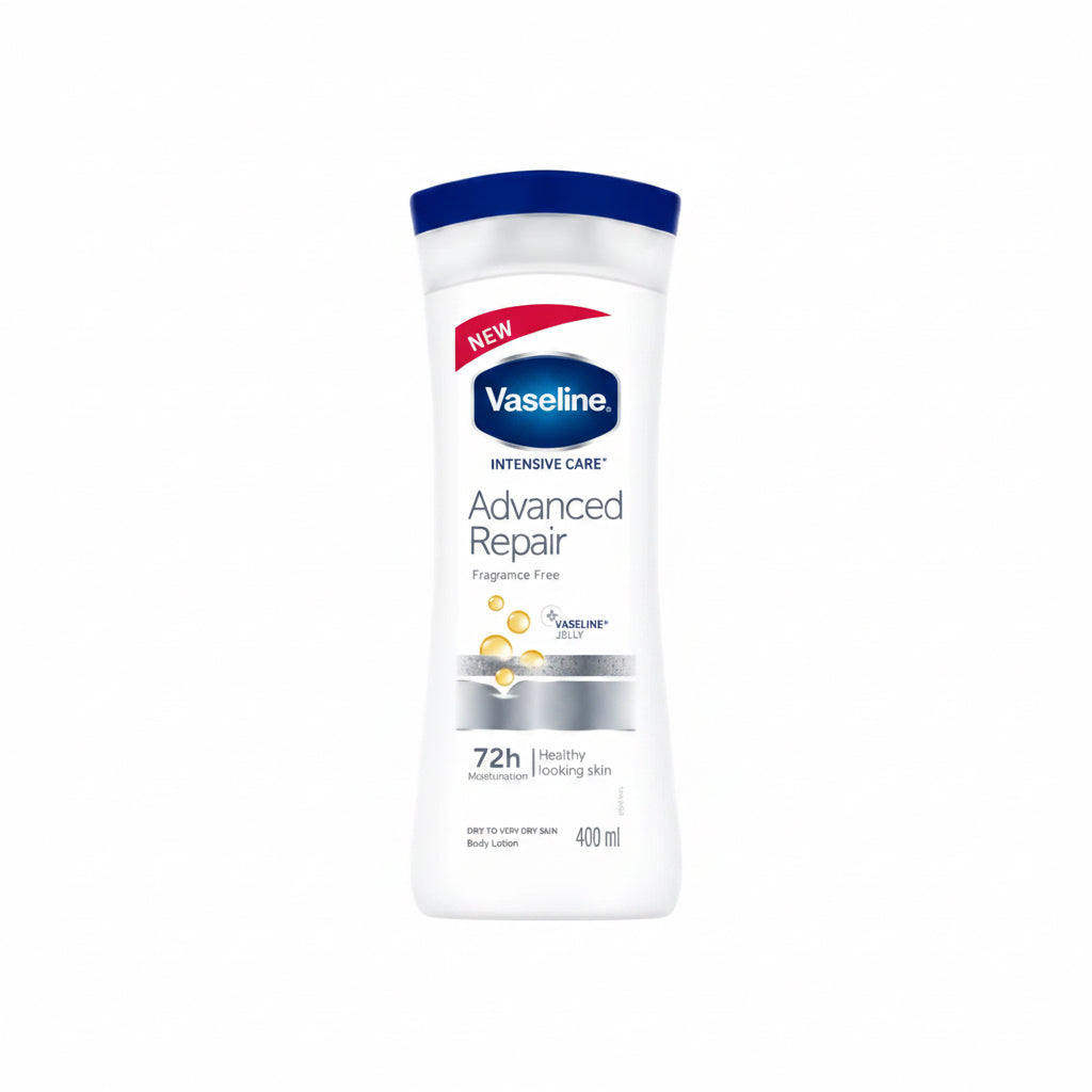 Vaseline Intensive Care Advanced Repair Body Lotion (Fragrance Free) - لوشن الجسم للبشرة الجافة