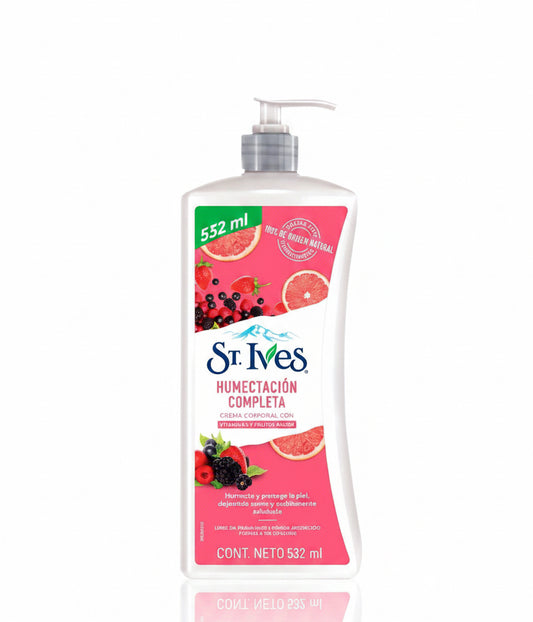 لوشن الجسم بفيتامين C والتوت الأحمر من St. Ives
