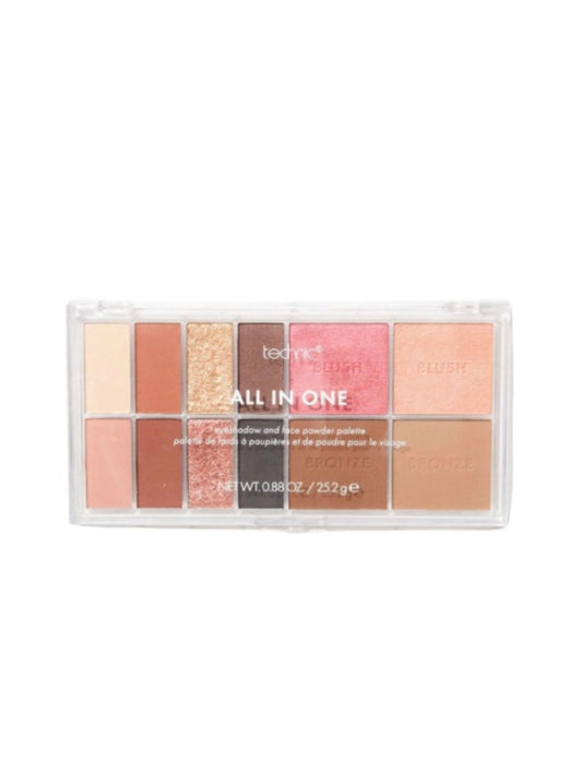 Technic All In One Eyeshadow and Face Powder Palette - باليت ظلال عيون وبودرة وجه