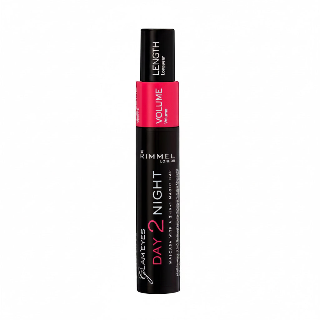 Rimmel London Day 2 Night Mascara -  مسكارة الرموش مزدوجة للطول وكثافة