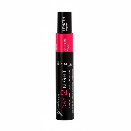 Rimmel London Day 2 Night Mascara -  مسكارة الرموش مزدوجة للطول وكثافة