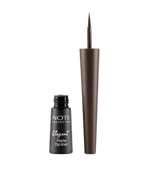 NOTE Elegant Matte Dipliner Waterproof - آيلاينر سائل مقاوم للماء