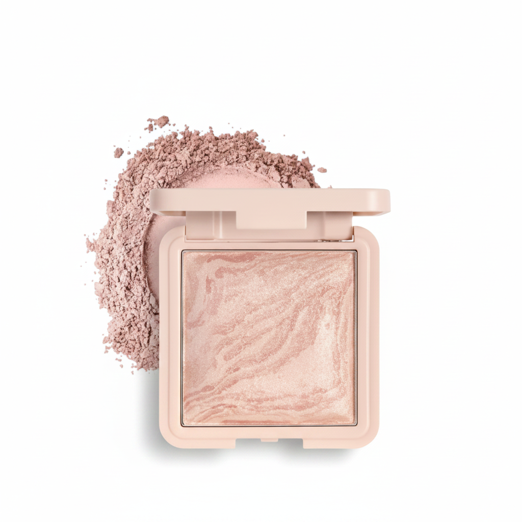 Note Marble Backed Blusher - أحمر خدود مخبوز