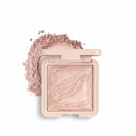 Note Marble Backed Blusher - أحمر خدود مخبوز