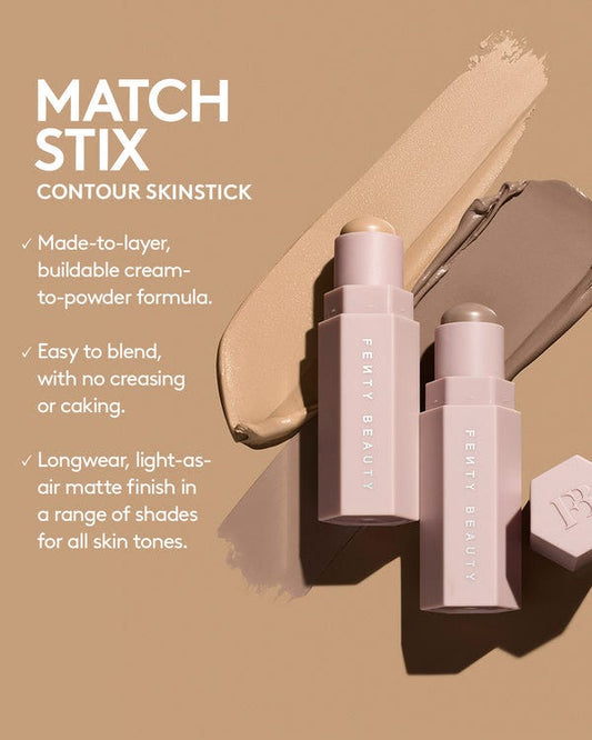 Fenty Beauty Match Stix Matte Contour Skinstick - كونتور ستيك مطفي