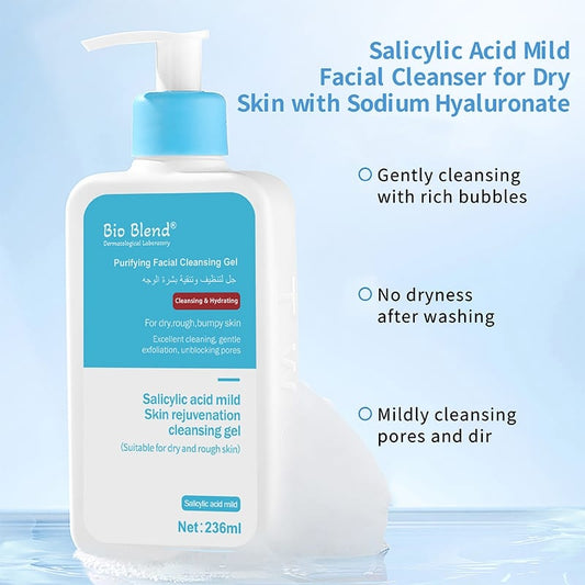 Bio Blend Purifying Facial Cleansing Gel (Salicylic Acid) - غسول جل بحمض السالسليك