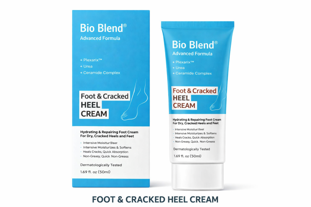 Bio Blend Foot & Cracked Heel Cream - كريم الأقدام والأعقاب المتشققه