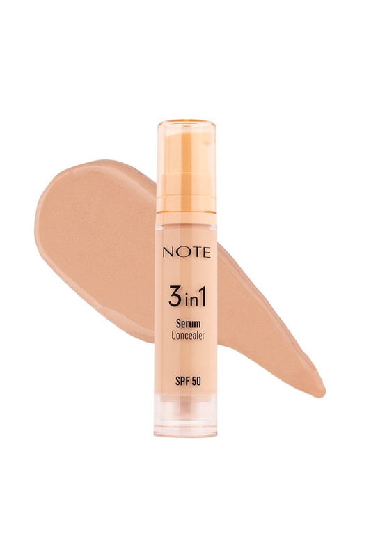 NOTE 3 in 1 Serum Concealer - كونسيلر خافي عيوب والسيروم 3 في 1