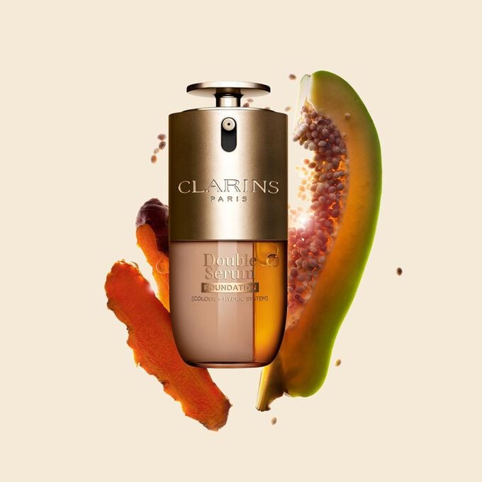 Clarins Double Serum Foundation 30ml - كريم أساس دبل سيروم