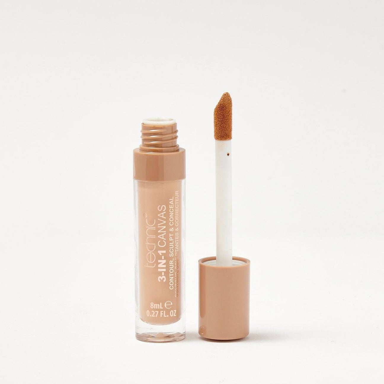 Technic 3-in-1 Canvas Contour, Sculpt & Conceal - خافي عيوب و برونزر وهايلايت  من تكنيك