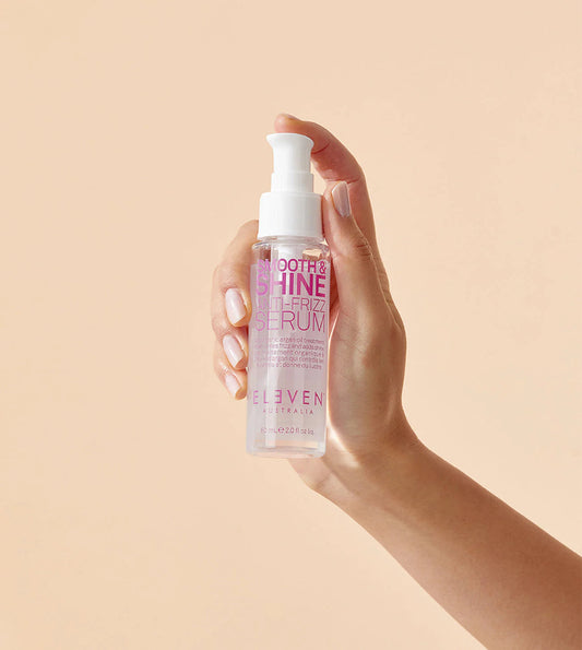 Eleven australia SMOOTH & SHINE
ANTI-FRIZZ SERUM - سيروم الشعر منعم لامع