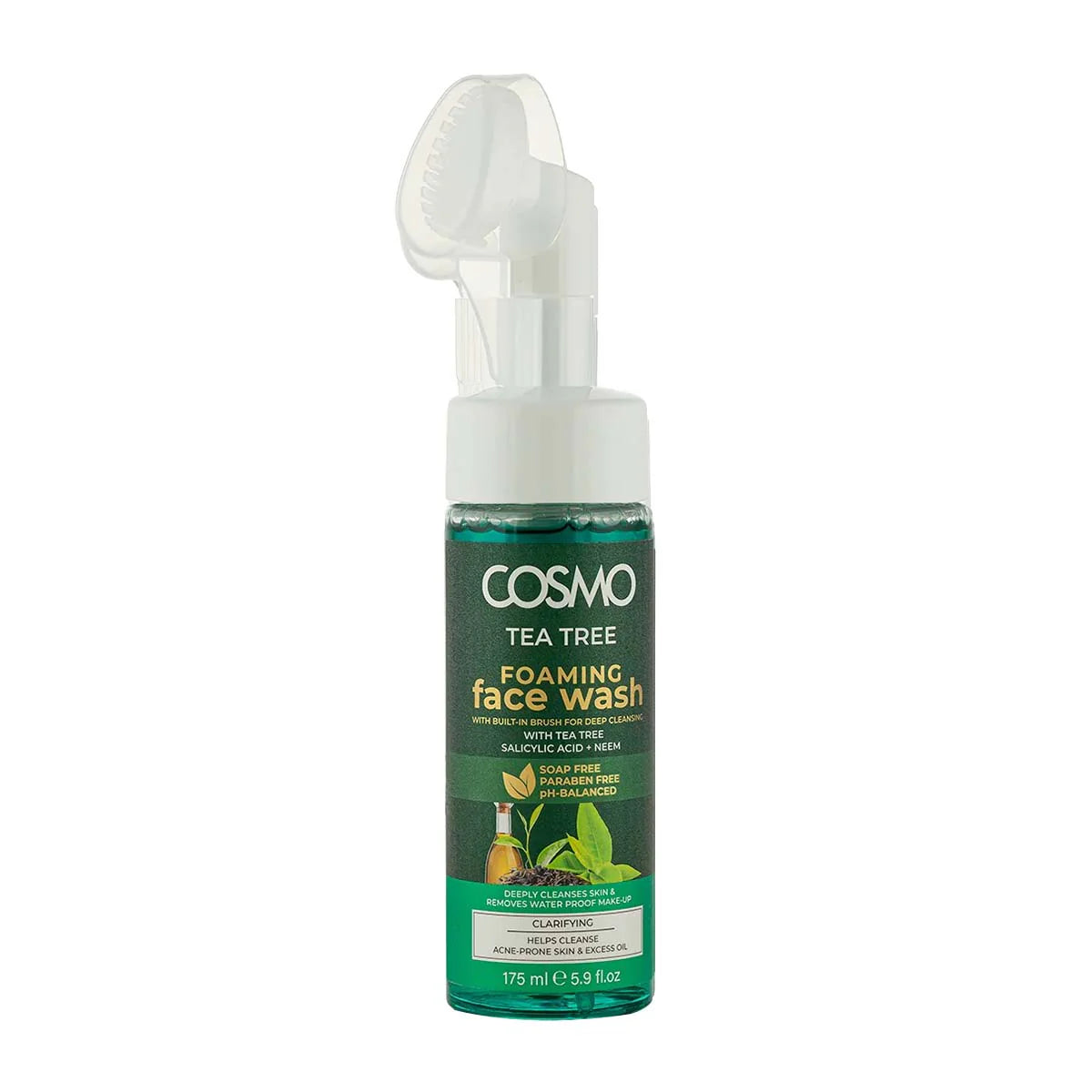 Cosmo tea tree Foaming Face Wash - غسول الوجه الرغوي بشجرة الشاي من كوزمو