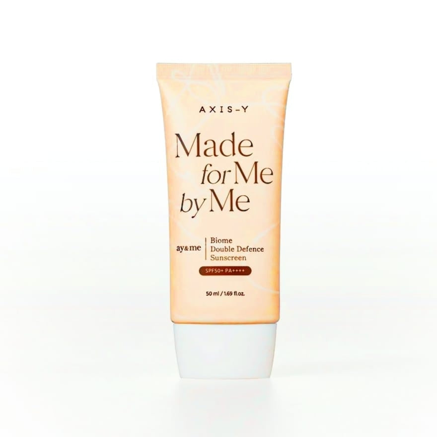 Axis-y made for me by me double defense sunscreen spf50+ -كريم واقي الشمس