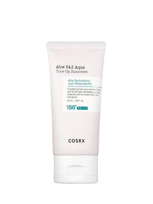 Cosrx Aloe 54.2 Aqua tone-up sunscreen-واقي شمس كوزركس خفيف