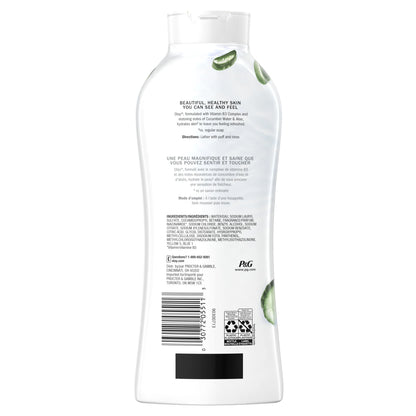 OLAY FRESH OUTLAST CUCUMBER WATER & ALOE BODY WASH 700ML (23.6 FL OZ) - غسول الجسم بالخيار والصبار من أولاي