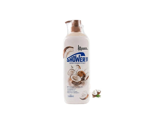 L'AVEEN COCONUT SHOWER GEL 1000ML - جل استحمام بجوز الهند من لافين